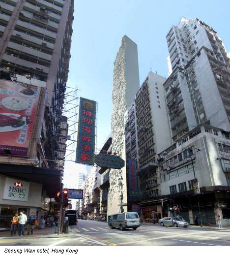 Sheung Wan hotel, Hong Kong