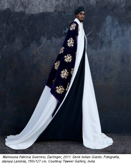 Ma�mouna Patrizia Guerresi, Darlinger, 2011. Serie Indian Giants. Fotografia, stampa Lambda, 150x127 cm. Courtesy Taweer Gallery, India
