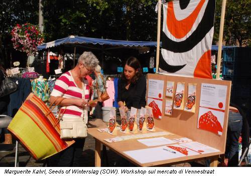 Marguerite Kahrl, Seeds of Winterslag (SOW). Workshop sul mercato di Vennestraat