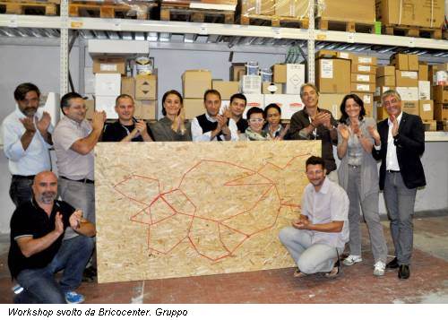  Workshop svolto da Bricocenter. Gruppo