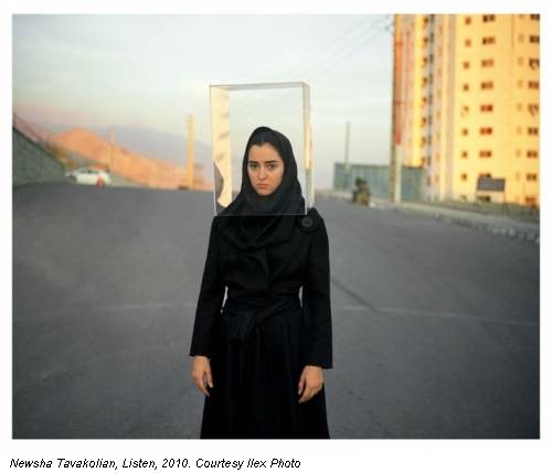 Newsha Tavakolian, Listen, 2010. Courtesy Ilex Photo