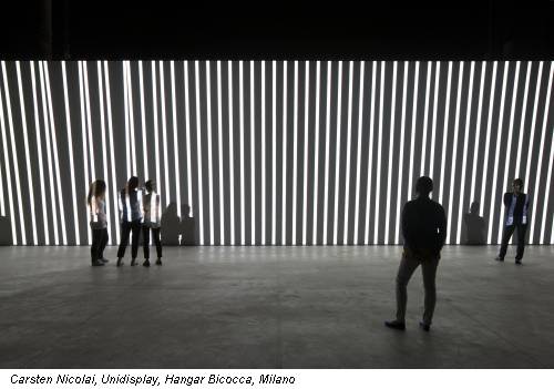 Carsten Nicolai, Unidisplay, Hangar Bicocca, Milano
