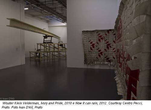 Wouter Klein Velderman, Ivory and Pride, 2010 e Now it can rain, 2012. Courtesy Centro Pecci, Prato. Foto Ivan D'Al�, Prato