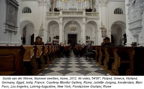 Guido van der Werve, Nummer veertien, home, 2012. 4k video, 54'00'', Poland, Greece, Holland, Germany, Egypt, India, France. Courtesy Monitor Gallery, Rome; Juliette Jongma, Amsterdam; Marc Foxx, Los Angeles; Luhring Augustine, New York; Fondazione Giuliani, Rome