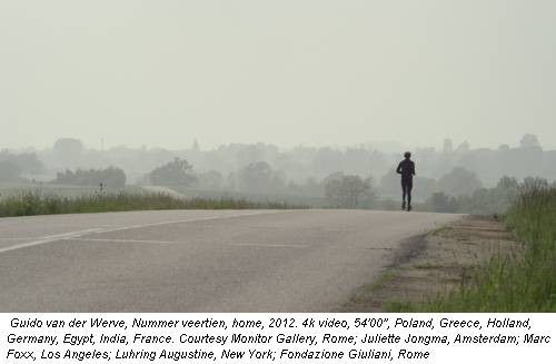 Guido van der Werve, Nummer veertien, home, 2012. 4k video, 54'00'', Poland, Greece, Holland, Germany, Egypt, India, France. Courtesy Monitor Gallery, Rome; Juliette Jongma, Amsterdam; Marc Foxx, Los Angeles; Luhring Augustine, New York; Fondazione Giuliani, Rome