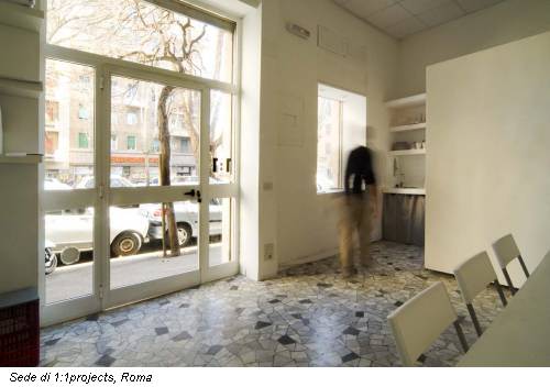 Sede di 1:1projects, Roma