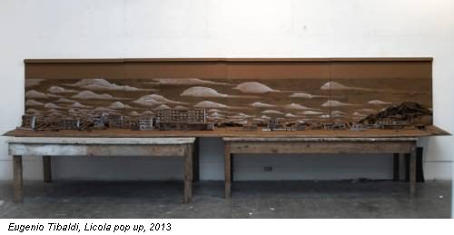 Eugenio Tibaldi, Licola pop up, 2013