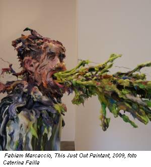 Fabiam Marcaccio, This Just Out Paintant, 2009, foto Caterina Failla