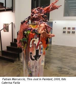 Fabian Marcaccio, This Just In Paintant, 2009, foto Caterina Failla
