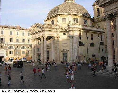 Chiesa degli Artisti, Piazza del Popolo, Roma