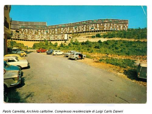 Paolo Caredda, Archivio cartoline. Complesso residenziale di Luigi Carlo Daneri