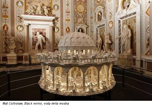 Mat Collishaw, Black mirror, vista della mostra