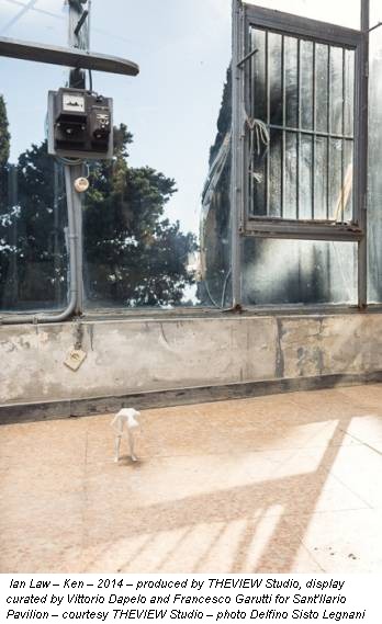 Ian Law – Ken – 2014 – produced by THEVIEW Studio, display curated by Vittorio Dapelo and Francesco Garutti for Sant'Ilario Pavilion – courtesy THEVIEW Studio – photo Delfino Sisto Legnani