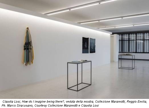 Claudia Losi, How do I imagine being there?, veduta della mostra, Collezione Maramotti, Reggio Emilia, Ph. Marco Siracusano, Courtesy Collezione Maramotti e Claudia Losi
