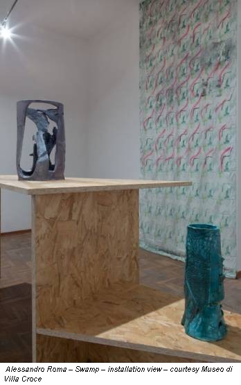 Alessandro Roma – Swamp – installation view – courtesy Museo di Villa Croce