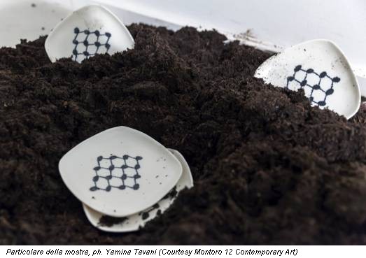 Particolare della mostra, ph. Yamina Tavani (Courtesy Montoro 12 Contemporary Art)