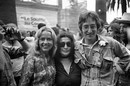 Jeanne Moreau Yoko Ono e John Lennon nel 1971 Jeanne Moreau Yoko Ono e John Lennon nel 1971