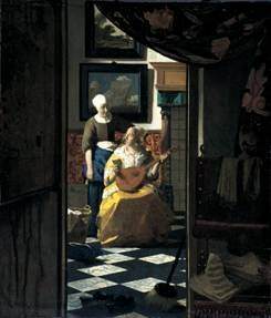 La lettera d'amore  - Vermeer