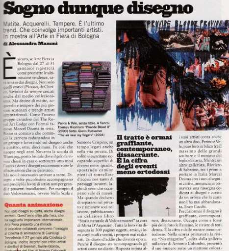 L’Espresso, niente par condicio se si parla d’arte L’Espresso, niente par condicio se si parla d’arte