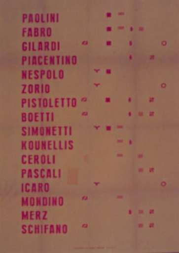 fino al 29.V.2005 | Alighiero Boetti. Tuttolibro | Rovereto (tn), Mart