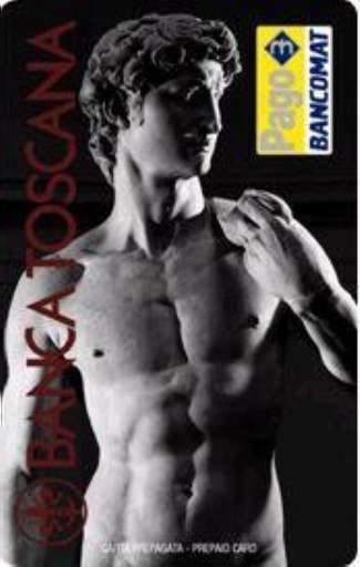 Banca Toscana, l’arte sulle carte pagobancomat