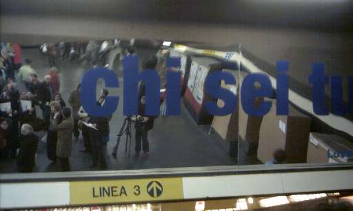 fino al 22.V.2005 | Galleria in Galleria | Milano, Metropolitana | fino al 22.V.2005 | Galleria in Galleria | Milano, Metropolitana |