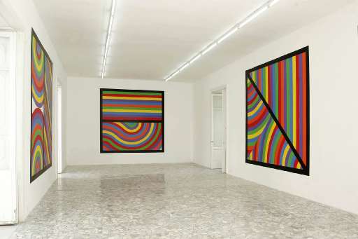fino al 30.VII.2005 | Sol LeWitt – New Wall Drawings | Napoli, Galleria Artiaco