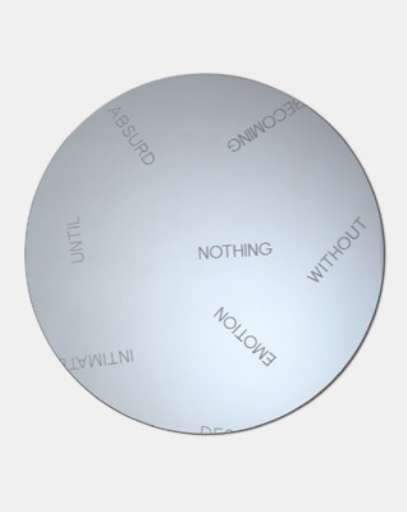 fino al 15.XI.2005 | Robert Barry | Brescia, Galleria Minini