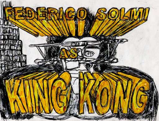 King Kong arriva a Miami, tra gli stand di Pulse. In anteprima il nuovo video di Federico Solmi