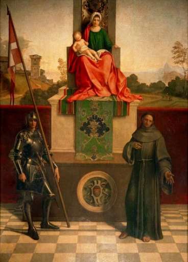 La Pala del Giorgione torna a Castelfranco Veneto. Accanto agli affreschi del Veronese