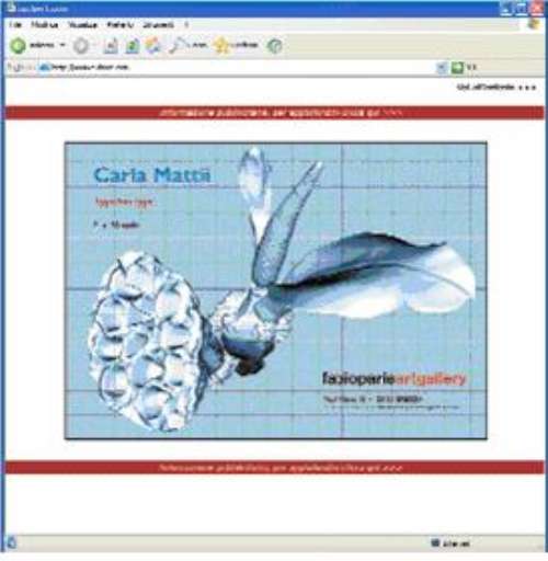 Exibart.com > EXIBART.INTERSTITIAL Exibart.com > EXIBART.INTERSTITIAL
