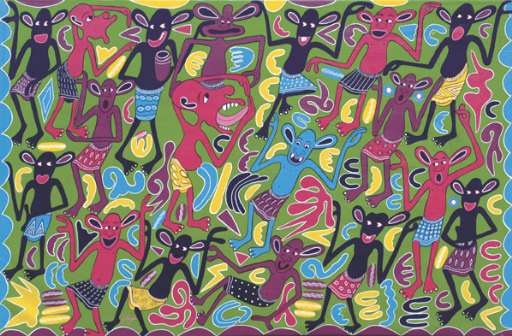 Nuova galleria a Piacenza. Andrea Morra apre con la pittura swahili di Georges Lilanga. E Placentia invece…