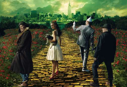 Vogue rende omaggio al Mago di Oz. Kiki Smith fa la strega e Francesco Clemente lo zio Henry