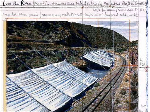Christo e Jeanne-Claude progettano di “schermare” il fiume Arkansas. Ed è polemica |