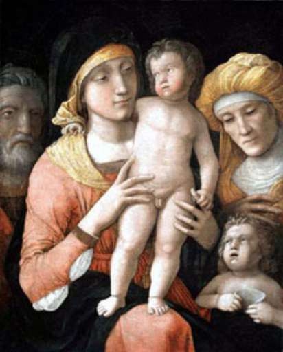 fino al 2.VII.2006 | La Sacra Famiglia di Andrea Mantegna | Milano, Museo Diocesano