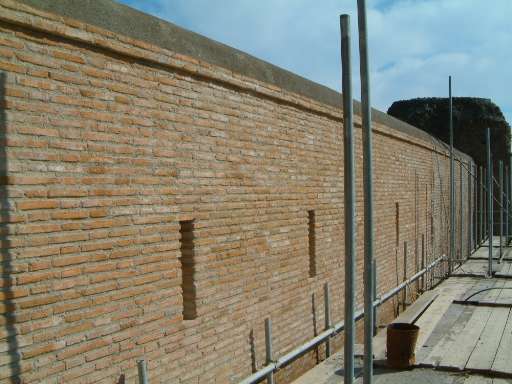 Roma, dopo il crollo del 2001 concluso il restauro delle Mura Aureliane