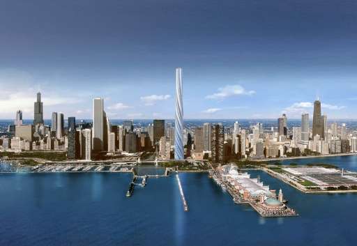 L’ultima di Calatrava. A Chicago il grattacielo-spirale