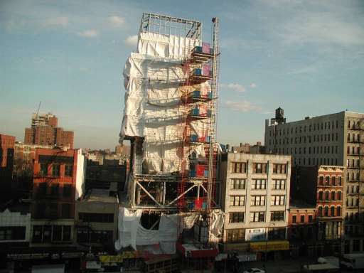 Non solo Macro. Live in internet anche il cantiere del NY New Museum