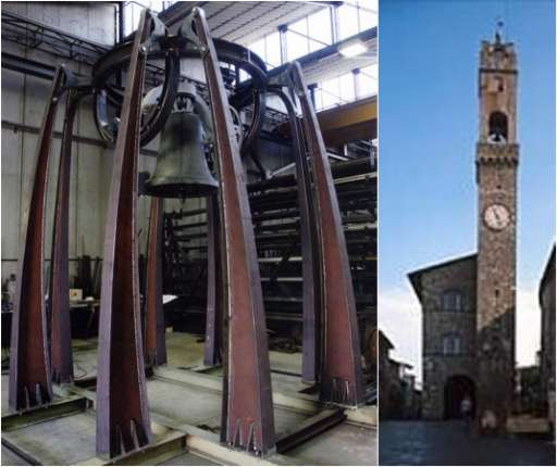 Bourgeois? Michelucci? No, è la torre campanaria di Montalcino…