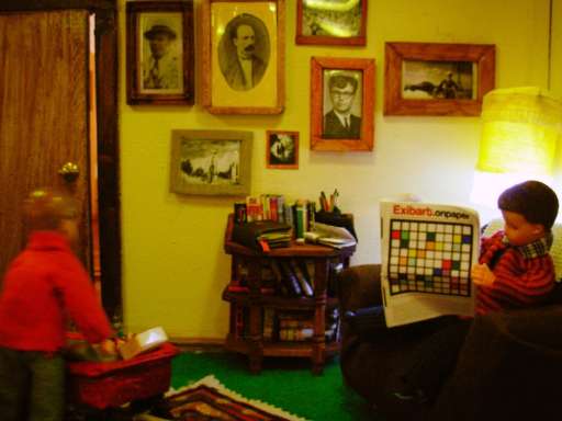 Interno borghese con… Exibart.onpaper, by Luca Viccaro