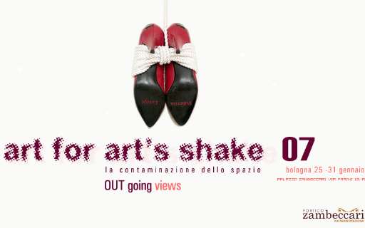 resoconto | Art for art’s shake | Bologna, Palazzo Zambeccari
