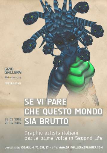 Collettiva “italiana” inaugura GridGallery, nuovo spazio espositivo in Second life