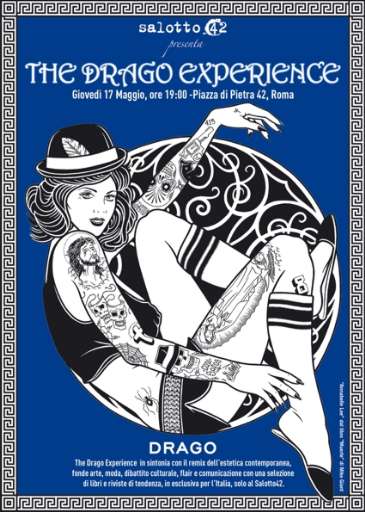 Editoria d’arte nel bookbar romano Salotto 42. Per una Drago Experience…