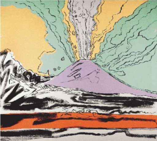 Christie’s Londra, all’asta il Vesuvio di Warhol