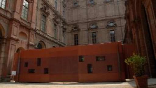 Installazioni in cortile, un suggestivo spazio relax al Museo Egizio di Torino