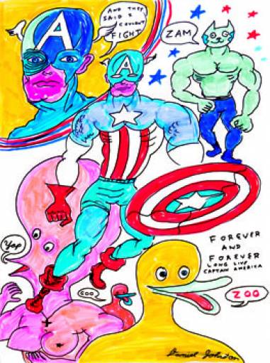 fino al 4.VII.2008 | Daniel Johnston | Milano, Antonio Colombo fino al 4.VII.2008 | Daniel Johnston | Milano, Antonio Colombo