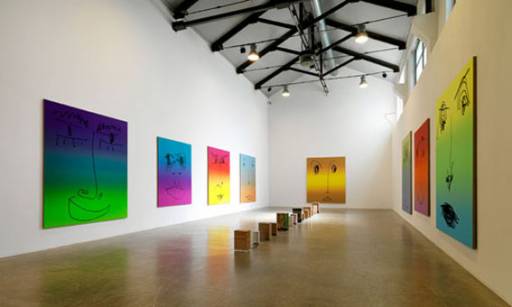 Finissage il 25.X.2012 | Rob Pruitt, Faces: People And Pandas  | Milano, Massimo De Carlo