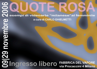 Esempi di videoarte milanese al femminile