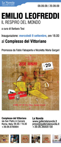 Emilio Leofreddi al Complesso del Vittoriano a Roma Emilio Leofreddi al Complesso del Vittoriano a Roma