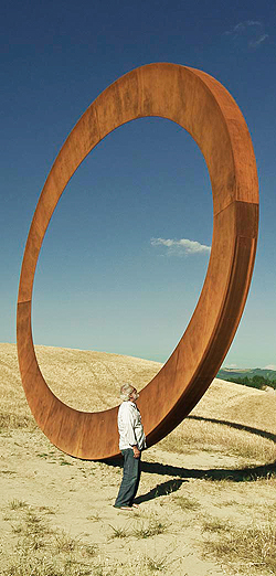 Volterra rende omaggio a Mauro Staccioli Volterra rende omaggio a Mauro Staccioli